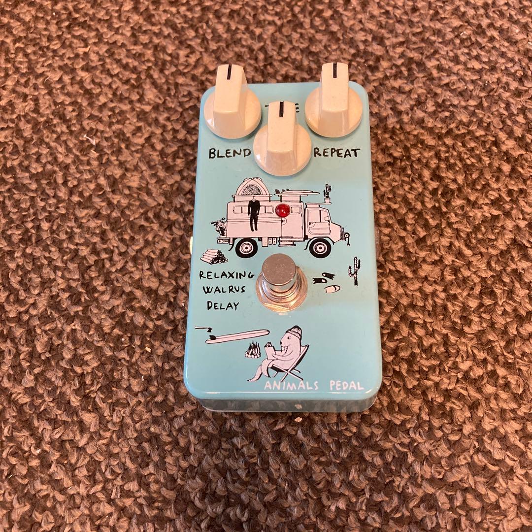 可愛いアニマルペダル ディレイ 3/5(木)16:00までエフェクターポーチ付属】Animals Pedal RELAXING