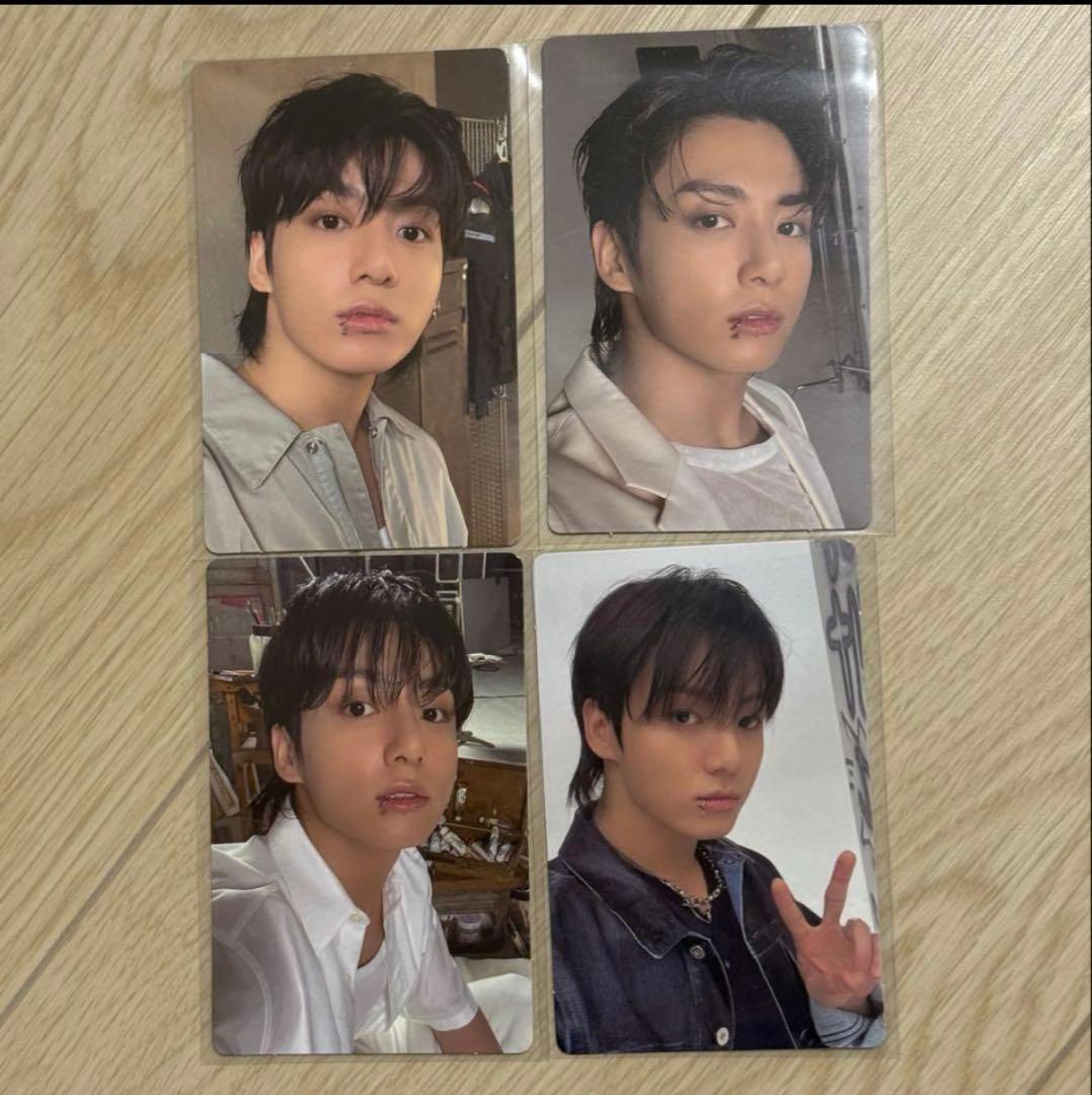 BTS ジョングク グク GOLDEN トレカ 4枚 セット - メルカリ