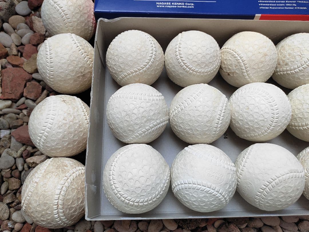 野球 軟式ボール M球 中古 24個だいちゃん】野球 軟式ボール M球 中古