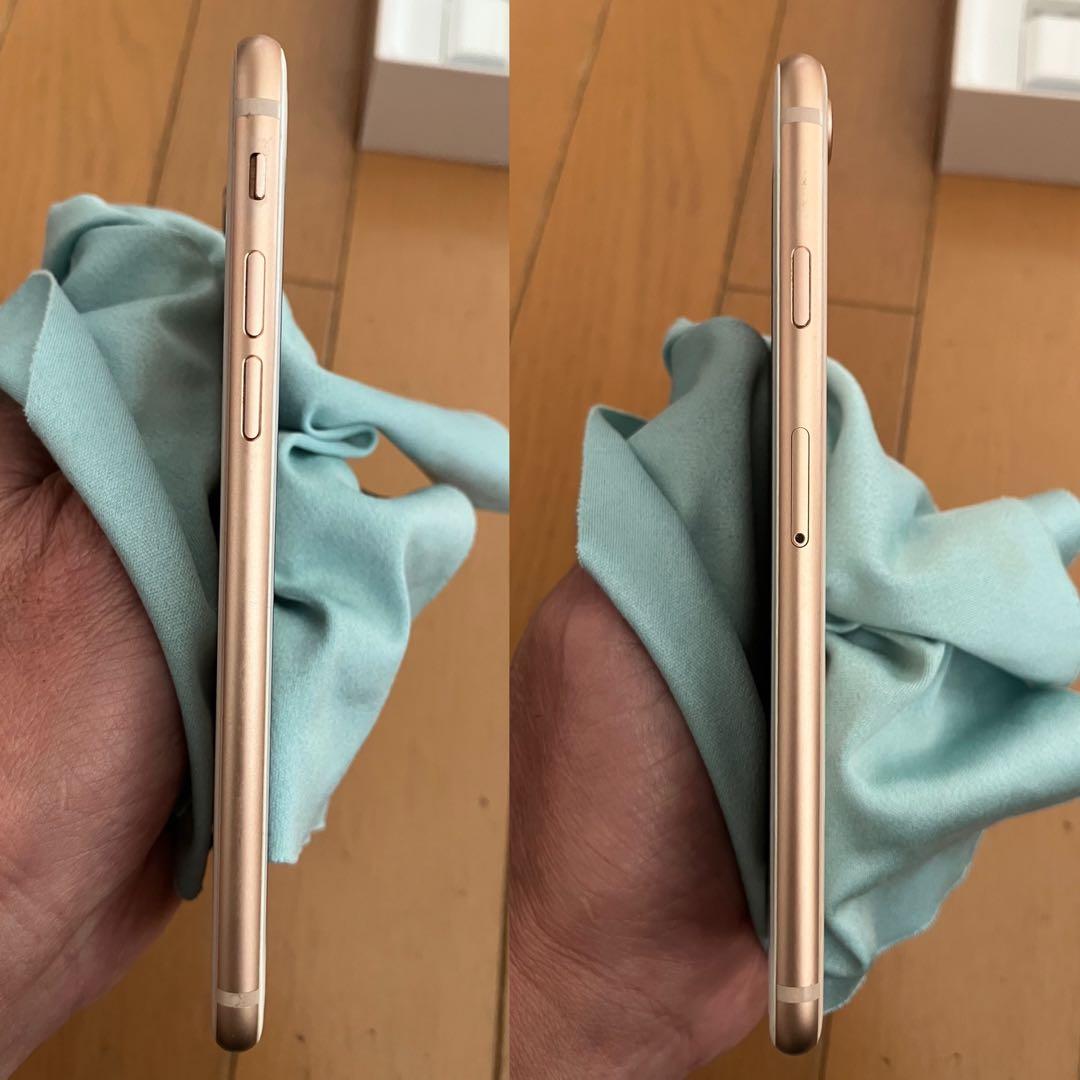 iPhone8 Gold 64GBシムフリー　未使用付属品完備