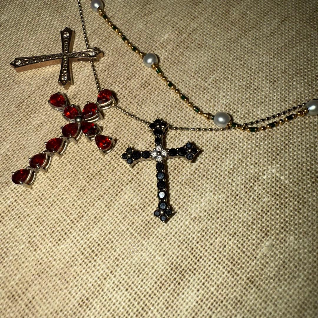 片*付様 9.2g 18金　k18 k10 k18wg ダイヤモンドネックレス