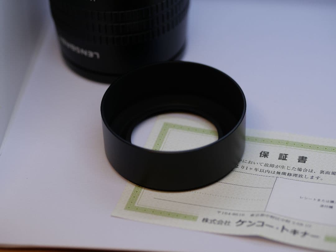 LENSBABY VELVET 85 85ｍｍ F1.8 マイクロフォーサーズ銀