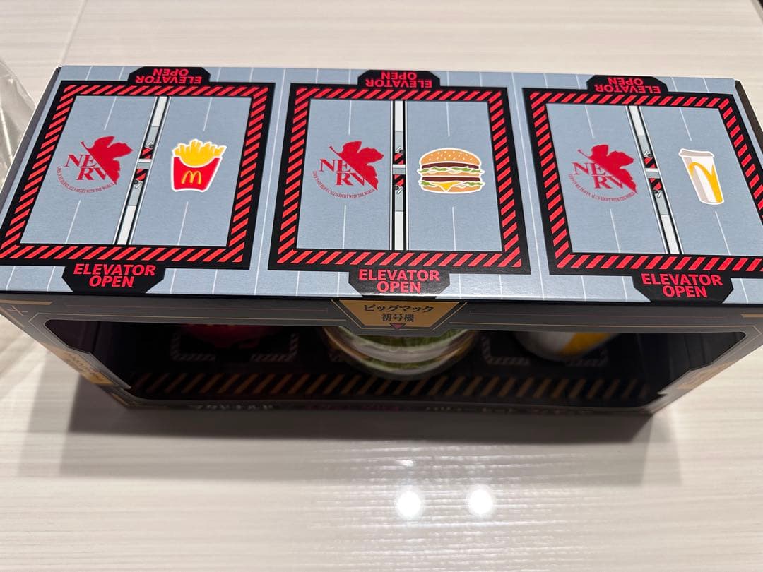 ⚠️未開封⚠️マクドナルド × エヴァンゲリオン フィギュアセット