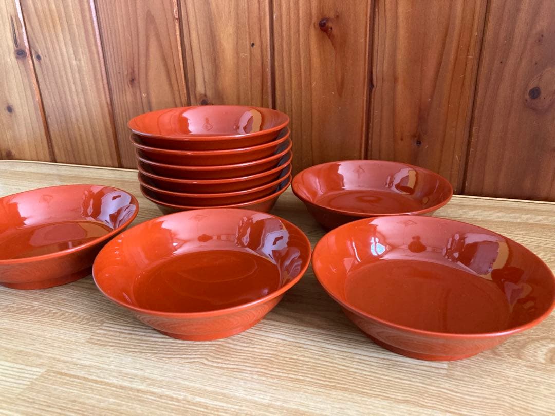 会津こづゆ椀 手塩皿 漆器 昭和レトロ 10客 - メルカリ