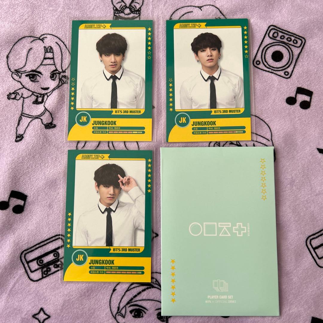 BTS 3rd muster プレイヤーカード JungKook グク - メルカリ
