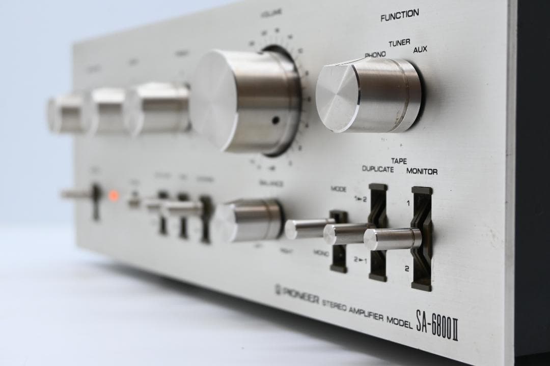 PIONEER プリメインアンプ SA-6800Ⅱ【整備済み動作品　美品】Ａ