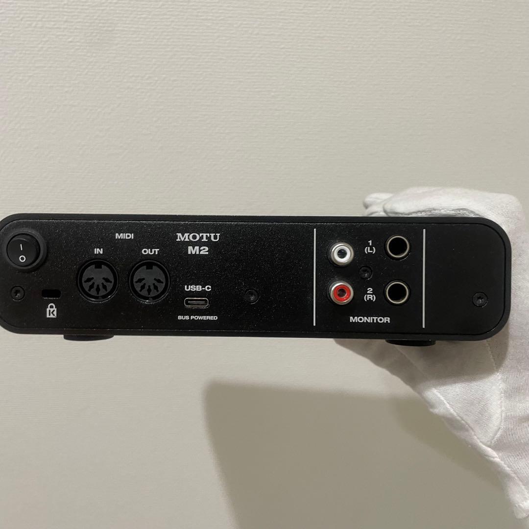 《美品》オーディオインターフェース　MOTU M2 動作確認済み