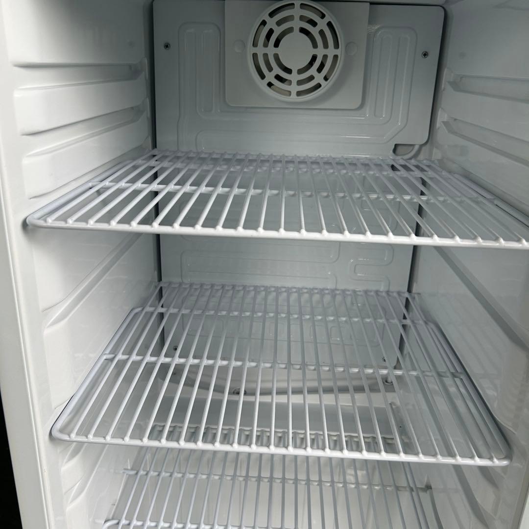 158業務用 冷蔵ショーケース オフィスコンビニ XW-105 左右開き 小型