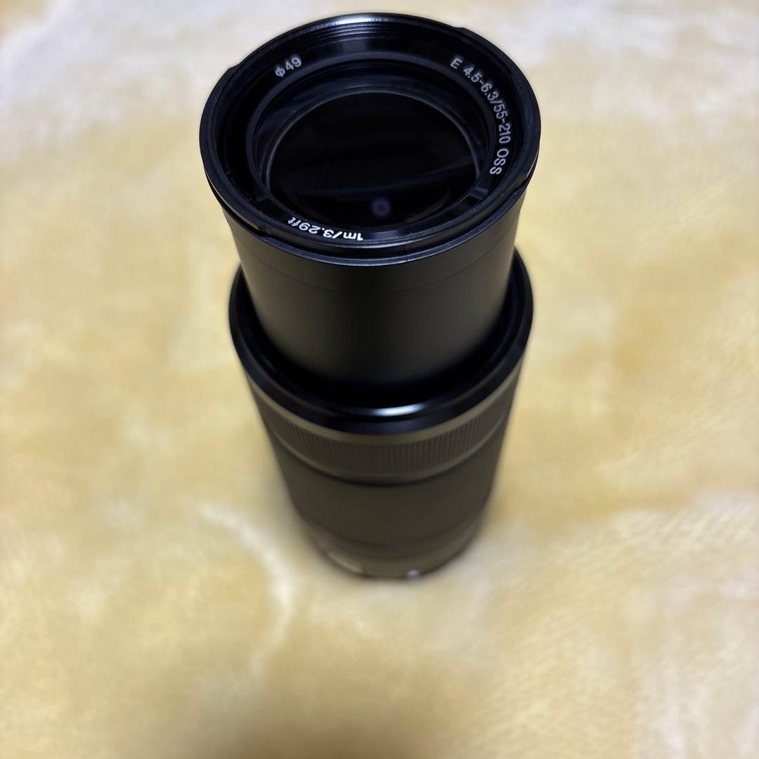 美品　ソニーEマウント　SEL55210 望遠レンズ