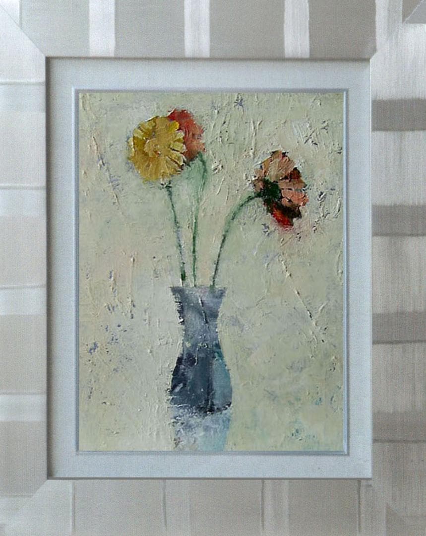 油絵 菅家令子 絵 絵画 インテリア F6-030501 花 - メルカリ