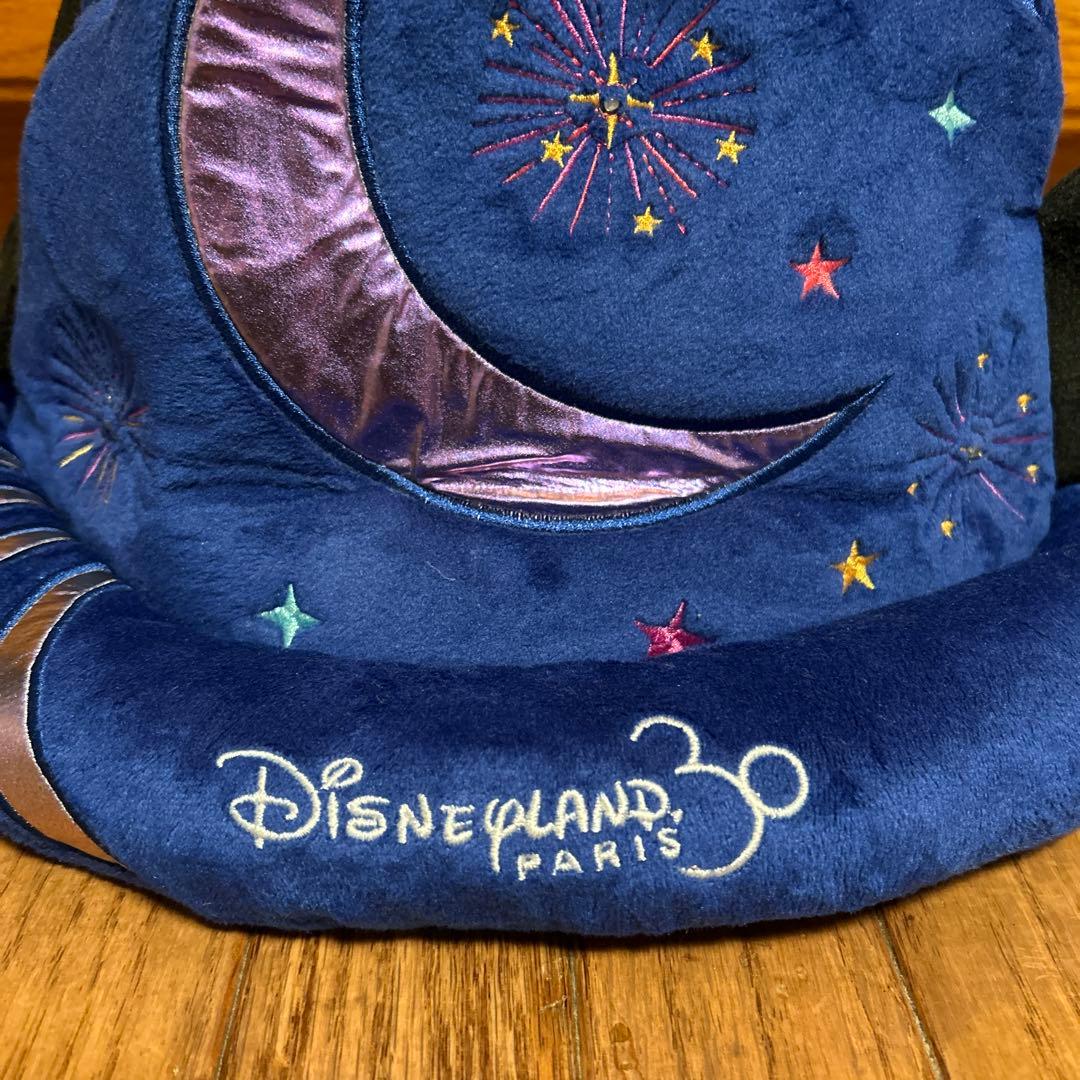 ディズニーランド パリ 限定品 30周年ファンタジア ミッキー 光る帽子