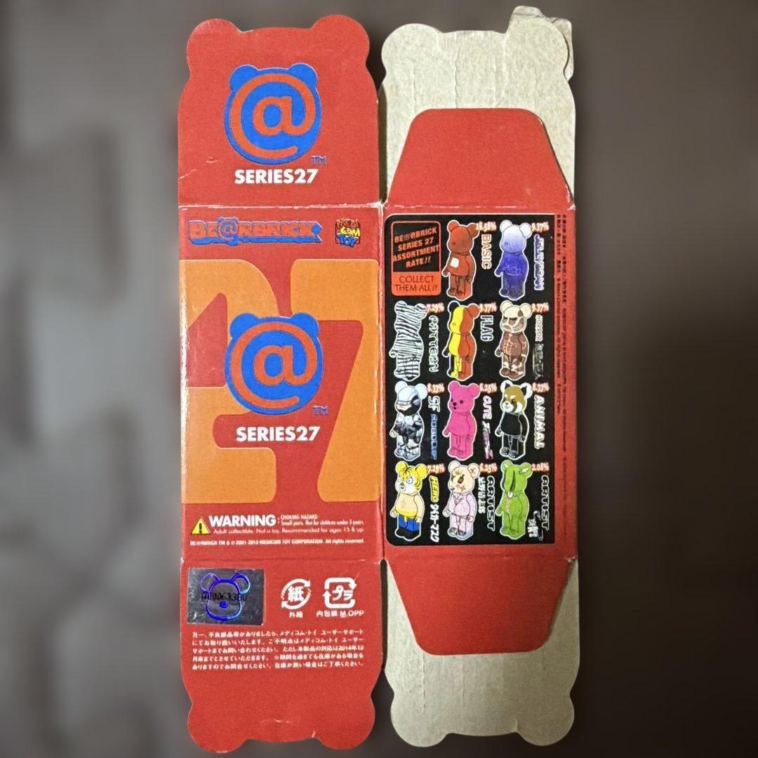 ベアブリック シリーズ27 ベーシック 6体セット 内袋未開封 カード付