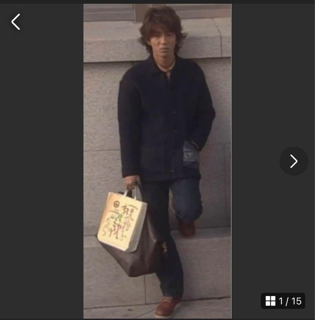 ラブジェネ キムタクBLUE BLUE 圧縮ニット ジャケット - メルカリ