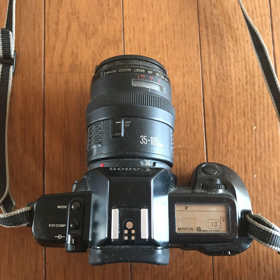 Canon キャノン 一眼レフカメラ 黒 フラッシュ付き