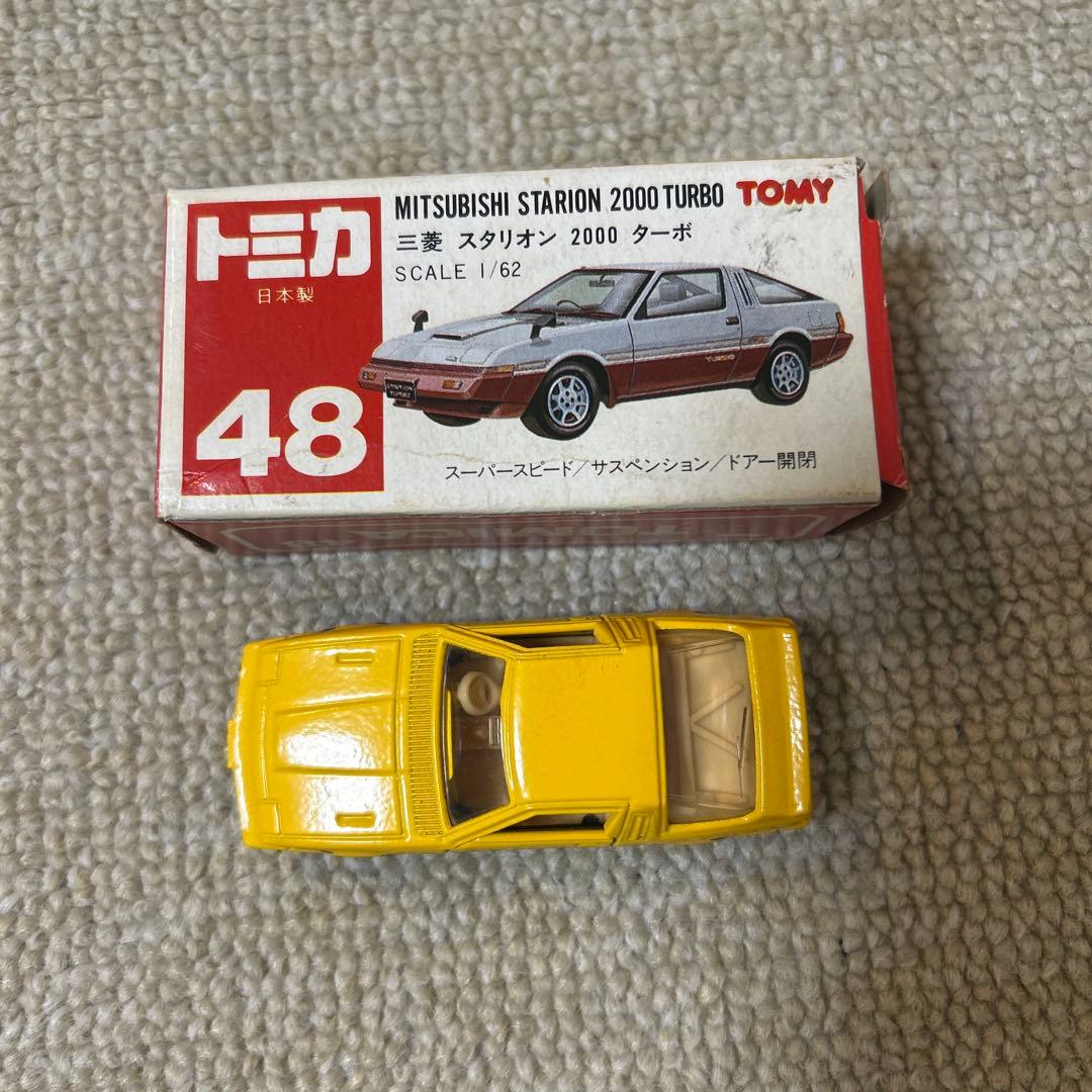 日本製トミカ 赤箱 三菱 スタリオン2000 ターボ1/62 M109459752