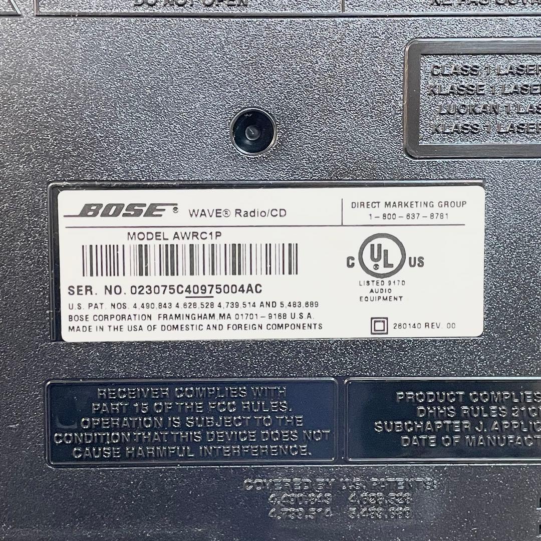 BOSE ボーズ WAVE RADIO CD +Pedestal 台座　外部入力