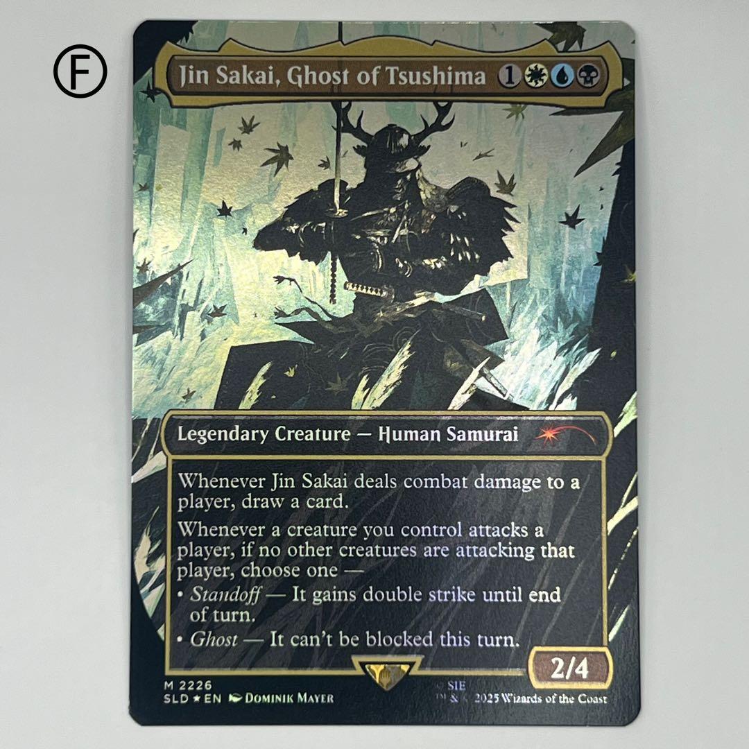 MTG Jin Sakai, Ghost of Tsushima foilSLD - メルカリ