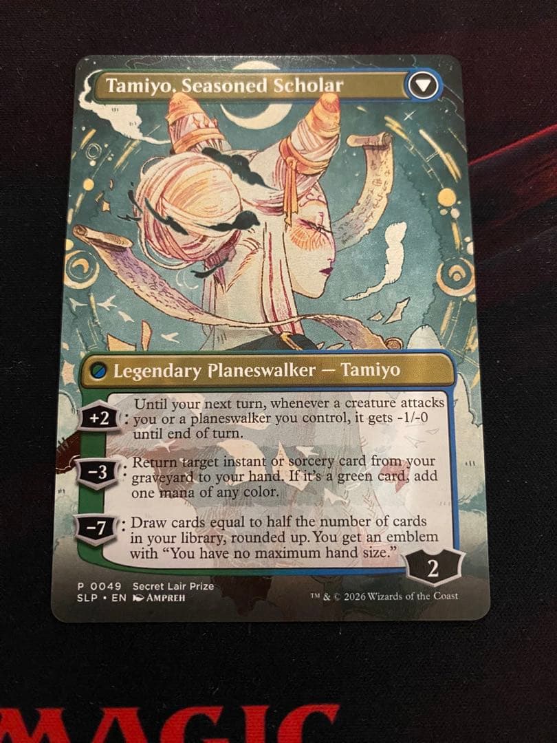 MTG《知りたがりの学徒、タミヨウ》 プロモ PROMO 英語 - メルカリ