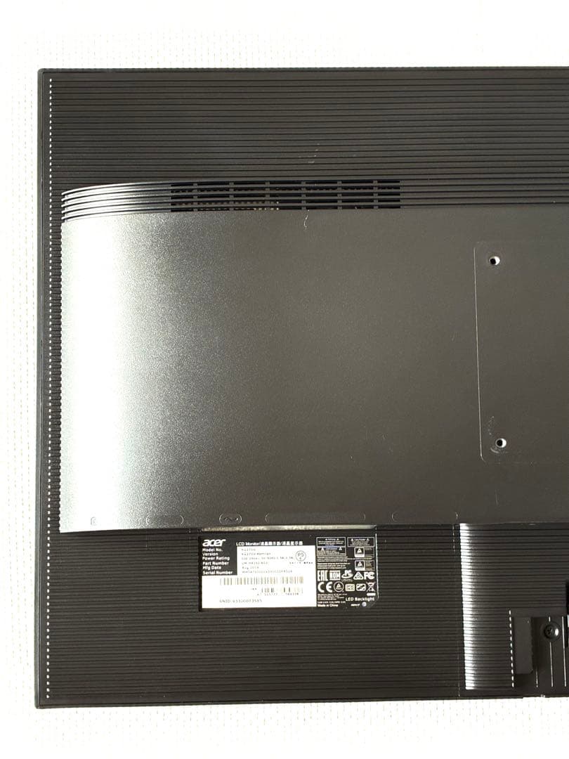 Acer 27インチ WQHD KG271UAbmiipx 1ms 144Hz