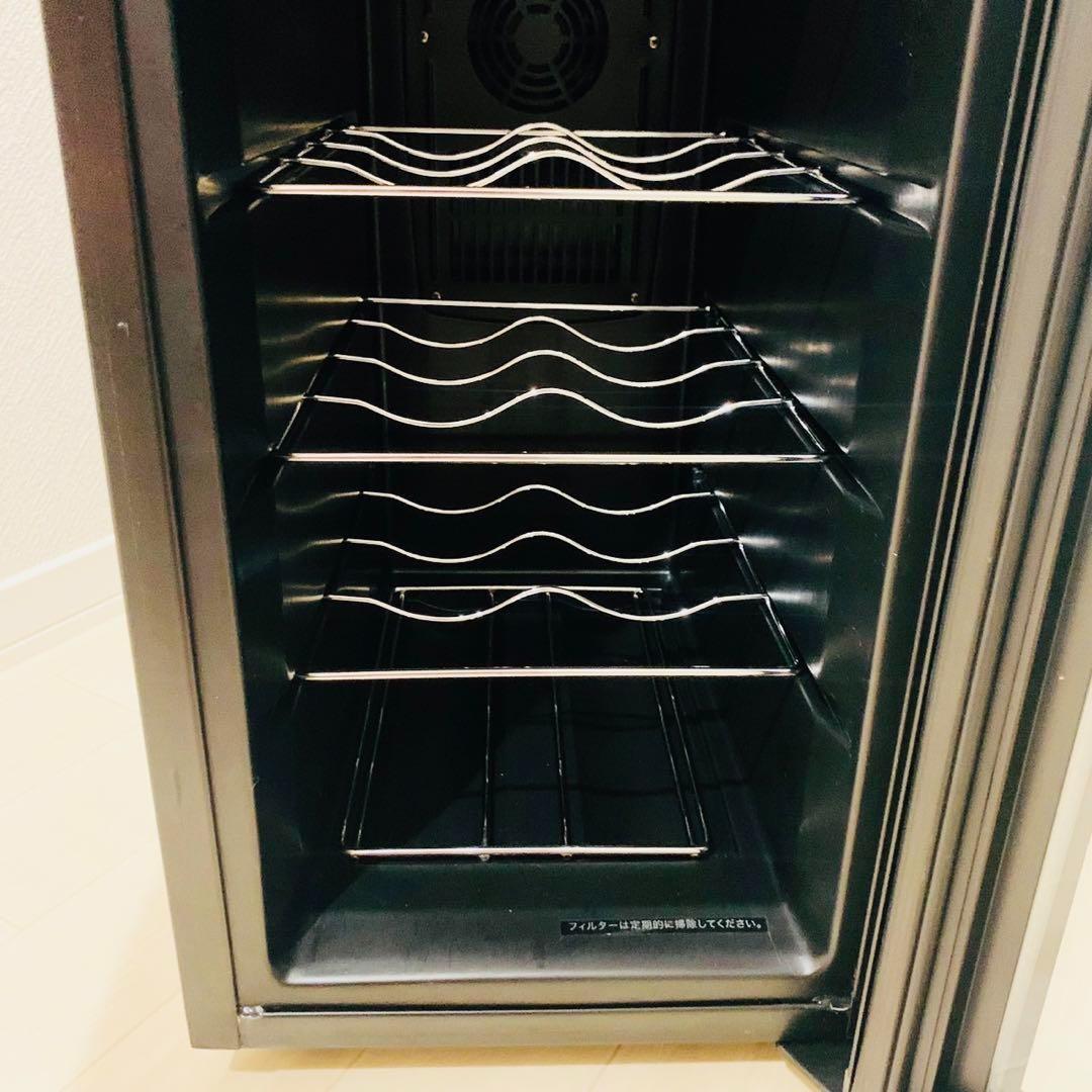 電子　ミニワインクーラー　WCE-12B 40L 12本