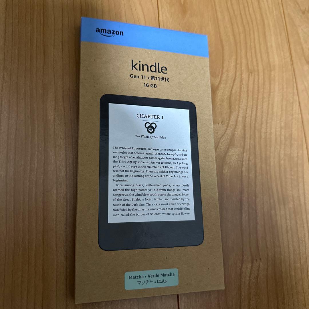 Kindle 11世代　16GB マッチャ Amazon NEW Kindle 2024 (11th gen) 16GB Matcha Green 6 in display