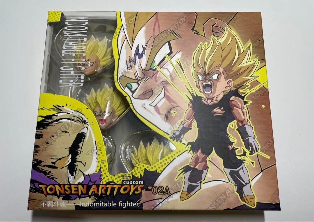 s.h.figuarts ドラゴンボール 魔人ベジータ　ヘッドパーツセット A