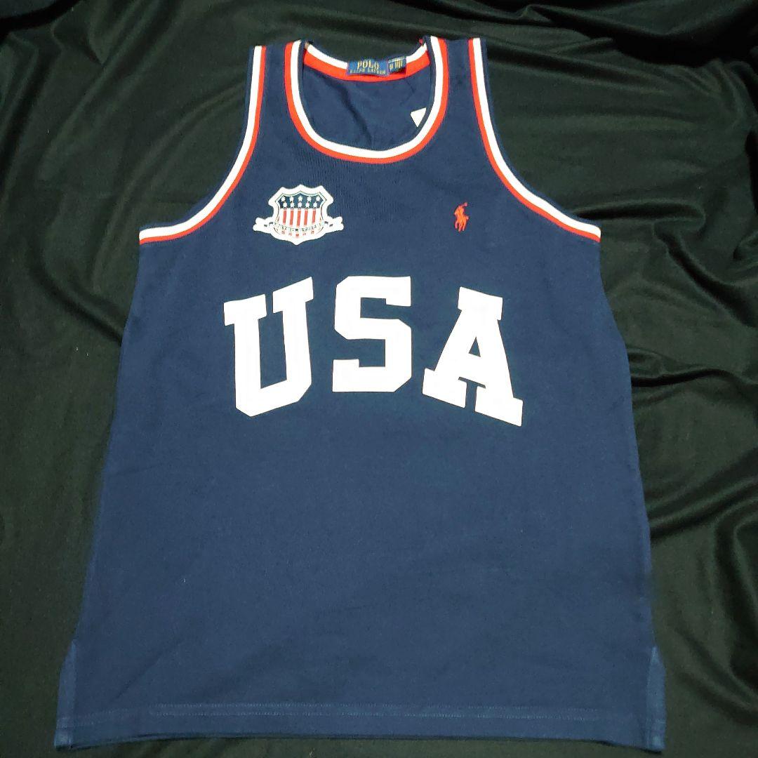 ポロラルフローレン タンクトップ バスケットボール アメリカチーム