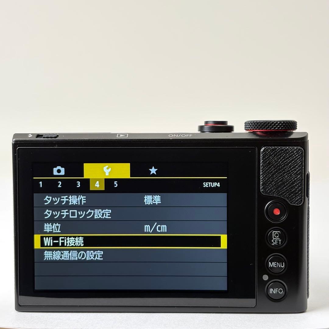 【美品】Canon PowerShotG9X Mark2 ブラックWi-Fi搭載