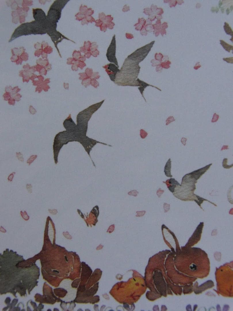 北田稔、【春の朝】、希少な額装用画集より、状態良好、新品額装付