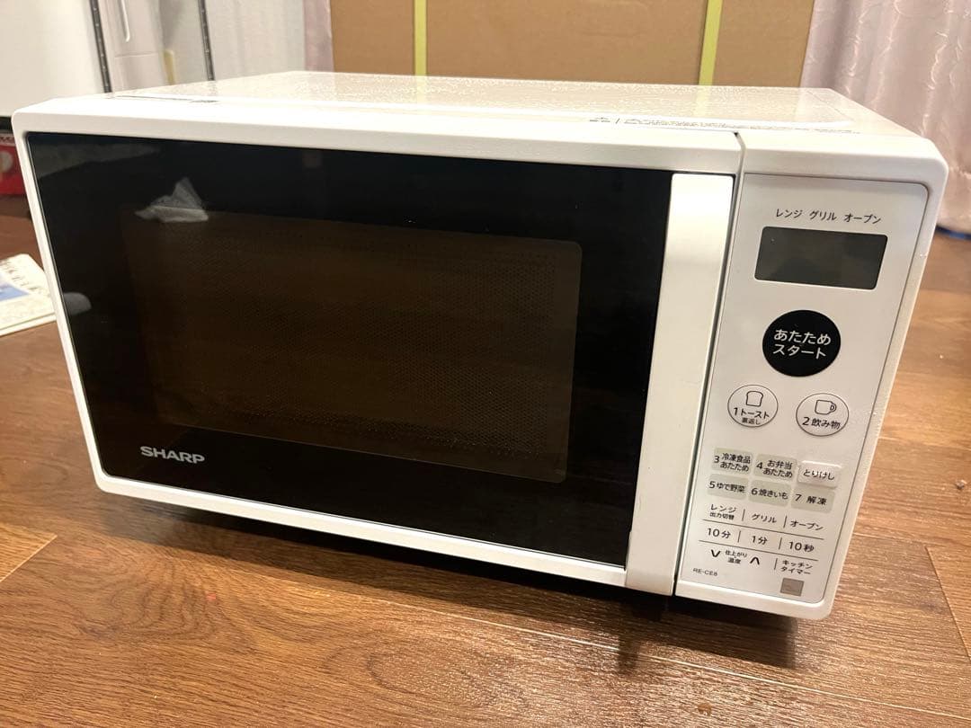 シャープ RE-CE8-KW オーブンレンジ - メルカリ