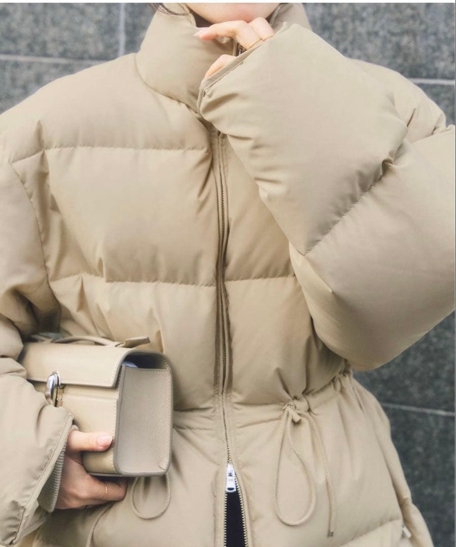 新品・未開封Plage HAKUU ハクウ別注ダウンジャケット ベージュ 38