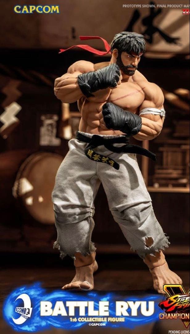 世界888体限定 ストリートファイター バトル リュウ 1/6 - メルカリ