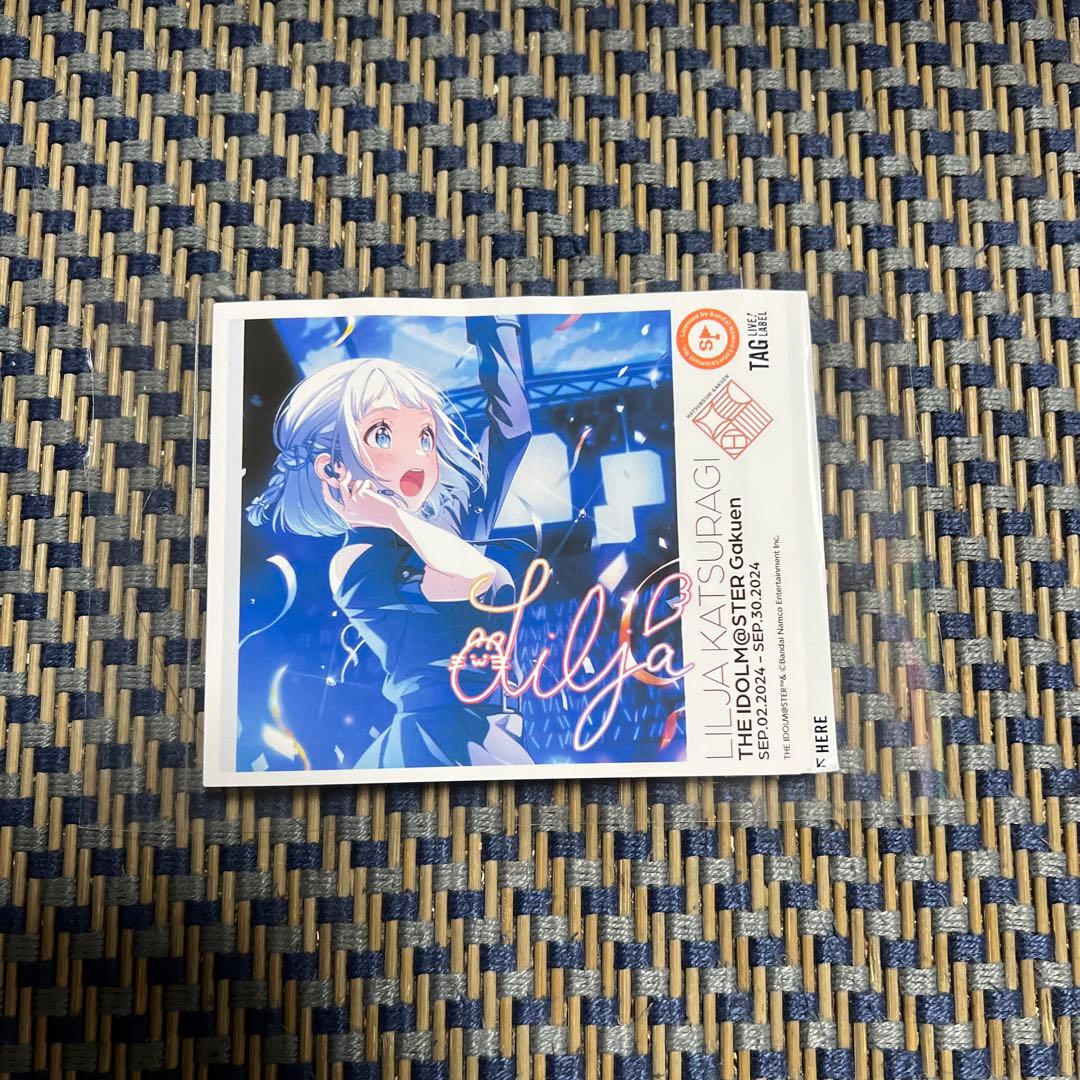 学園アイドルマスター 葛城リーリヤ サイン入り - メルカリ