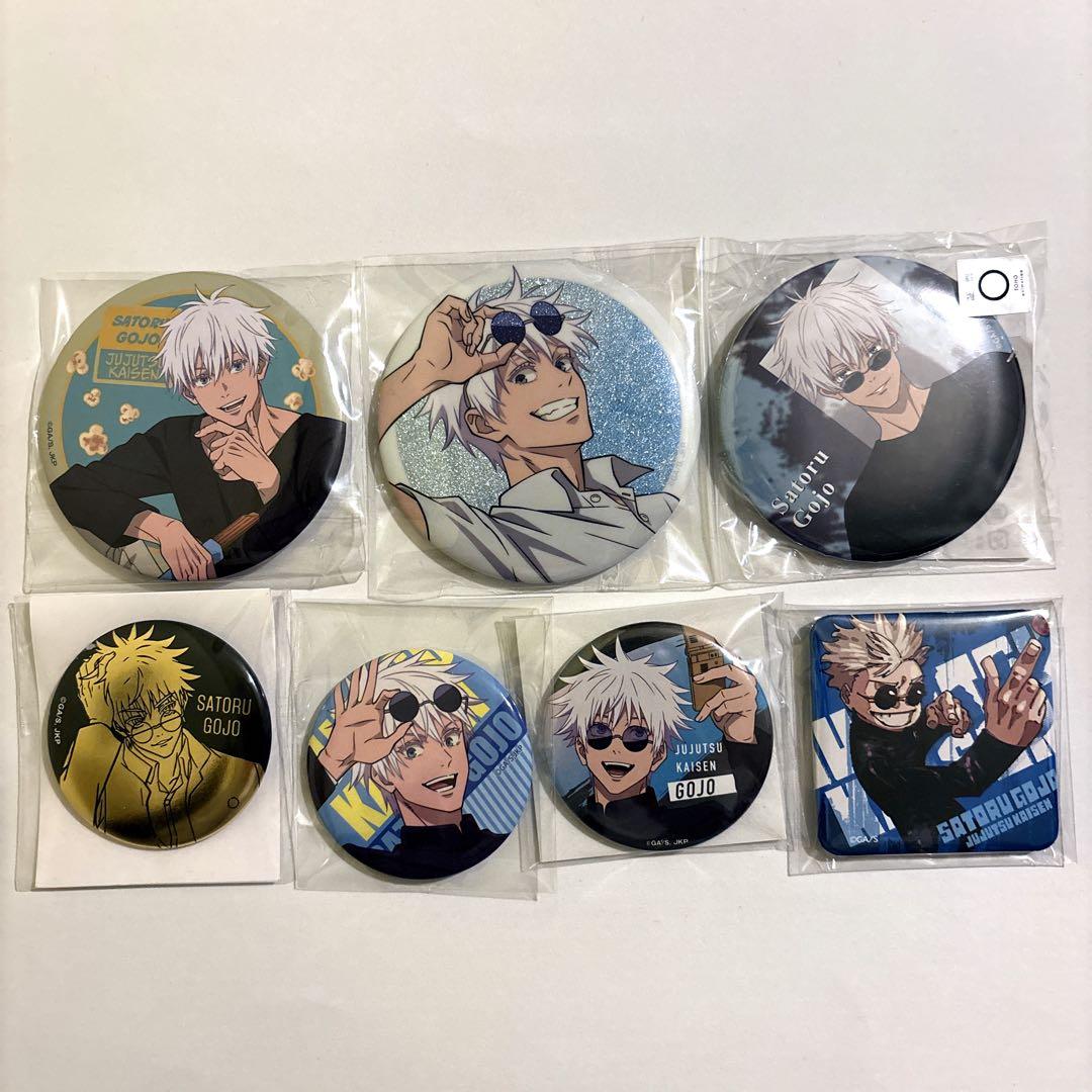 五条悟 缶バッジまとめ売り - メルカリ