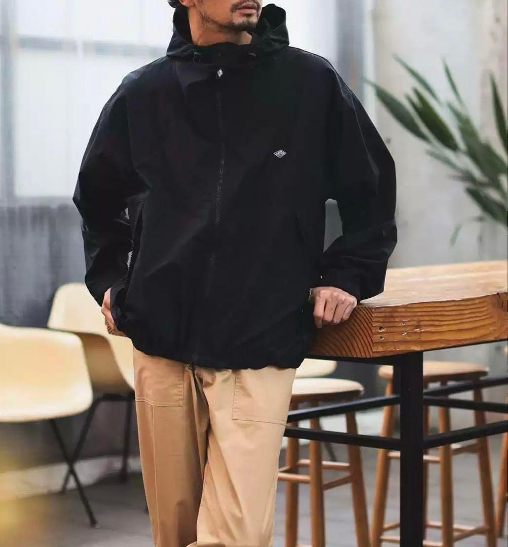 DANTONダントン ダントン ナイロンフードコート ブラック XL - メルカリ