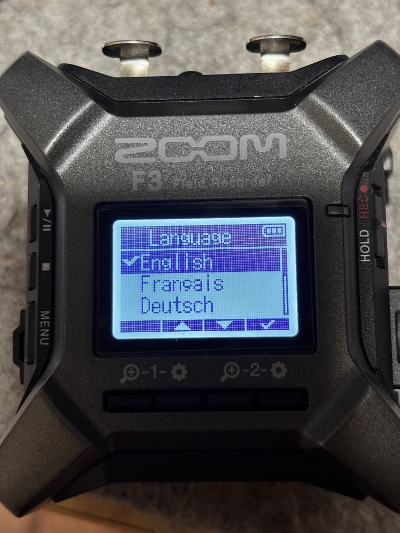 ZOOM ズーム フィールドレコーダー F3 + Bluetooth BTA-1