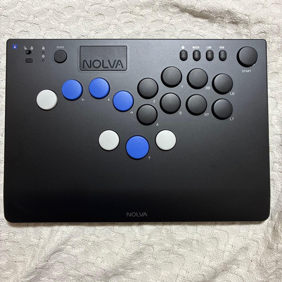 HORI NOLVA レバーレスコントローラーforPC 二次予約開始】NOLVA Mechanical All-Button Arcade Controller for