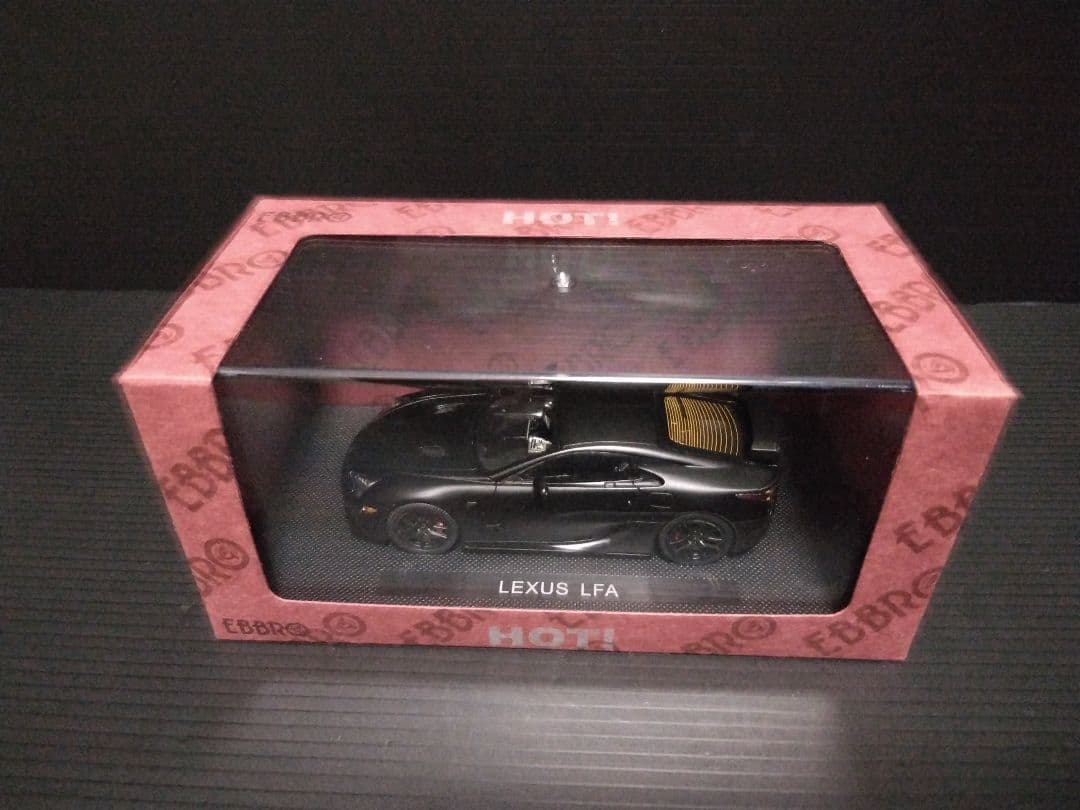 残10日出品 エブロ レクサス LFA F.BLACK - メルカリ