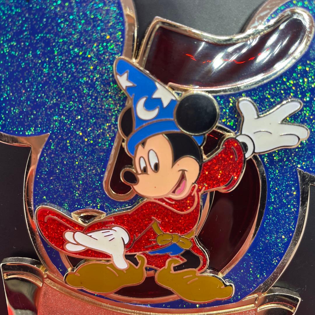 激レア【香港ディズニー】5周年 ビッグ ピンバッジ 【ピン