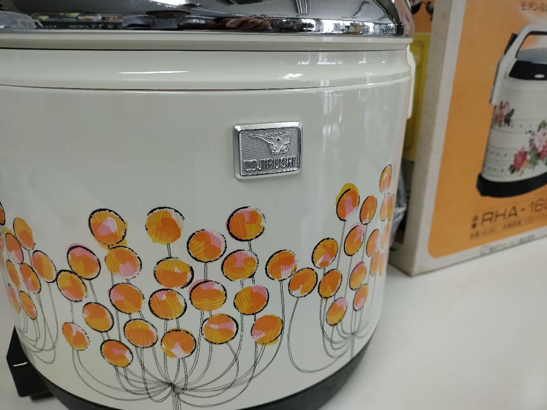 12/24.13時まで限定象印 電子ジャー RHA-110 レトロ 炊飯器 - メルカリ
