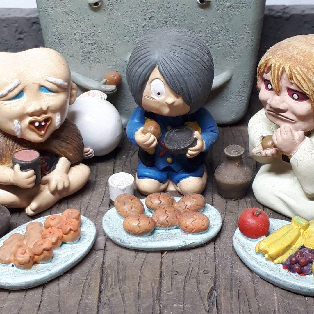 ごちそう】(ゲゲゲの鬼太郎) 妖怪舎 原作フィギュアコレクション