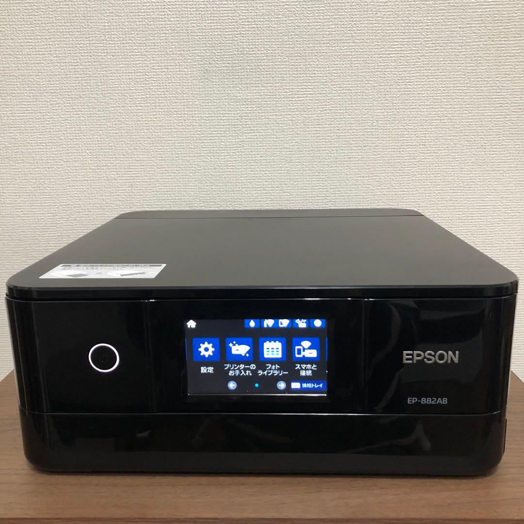 EPSON EP-882AB インクジェットプリンター ジャンク品 - メルカリ