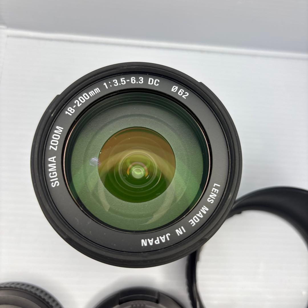 美品✨ Sigma 18-200mm F3.5-6.3 DC Canon シグマ