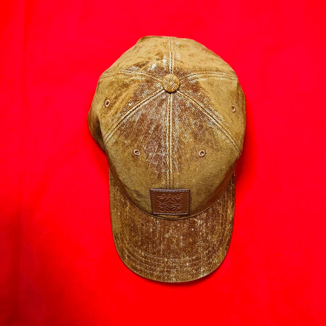 未使用展示品】LOEWE ロエベ 24SS アナグラム デニム キャップ - メルカリ