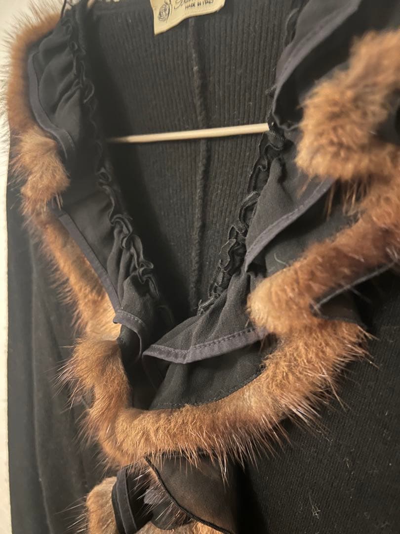 ブルマリン リアルファー付きセーター - メルカリ