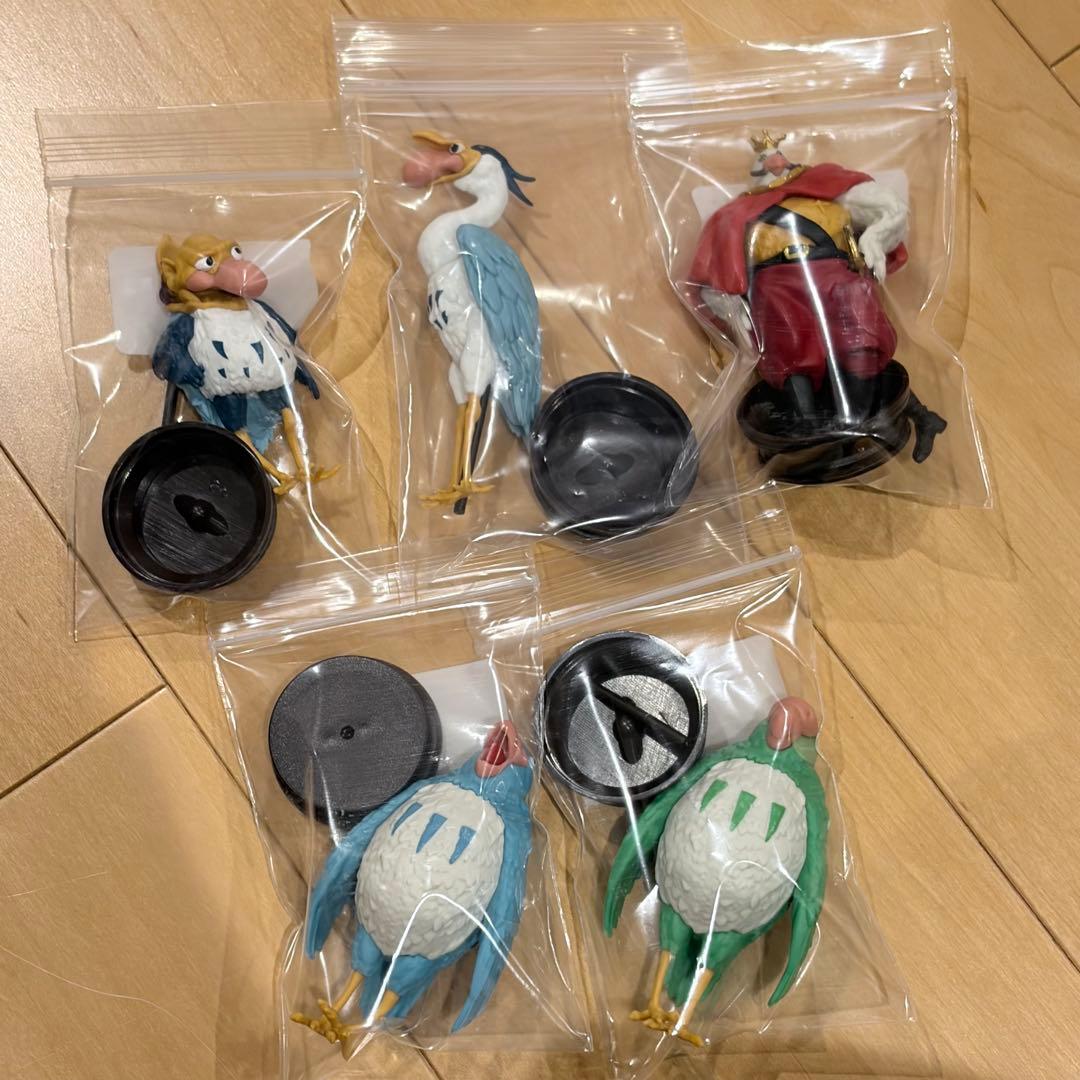 君たちはどう生きるか　フィギュア 5体セット 君たちはどう生きるか スタチュー アオサギA | どんぐり共和国そらのうえ店