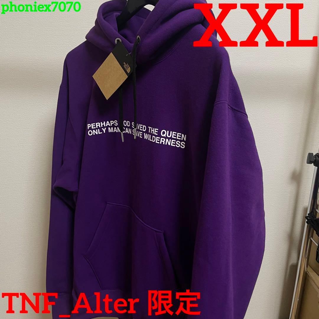 ノースフェイスオルター限定 オルタネイティブフーディ【XXL