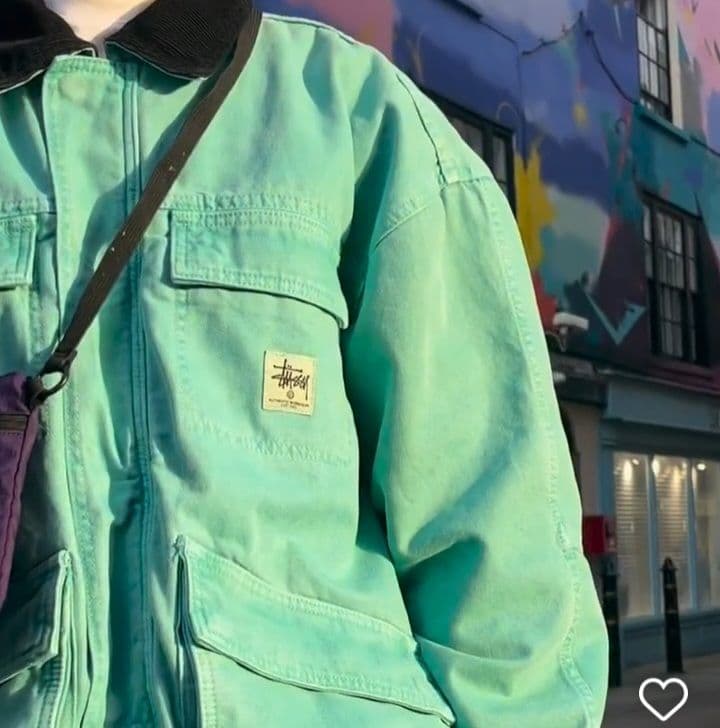 STUSSY WASHED CANVAS SHOP JACKET Mサイズ 楽天市場】ステューシー STUSSY ジャケット メンズ Washed Canvas Shop