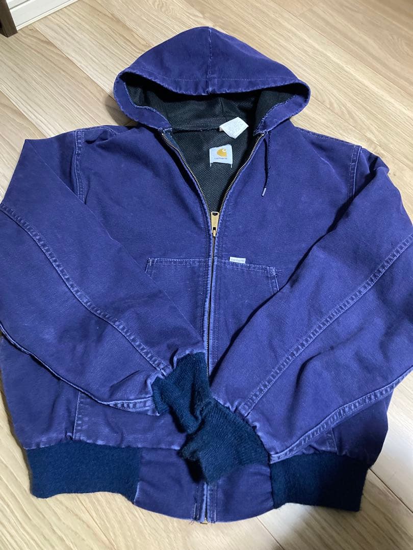 carhartt アクティブジャケット ネイビー 80s〜90s USA製星タグ