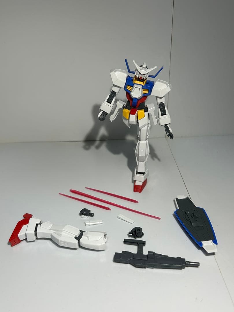 プラモデル ガンプラ 組立済 HG 1/144 AGE1 ノーマル ジャンク - メルカリ